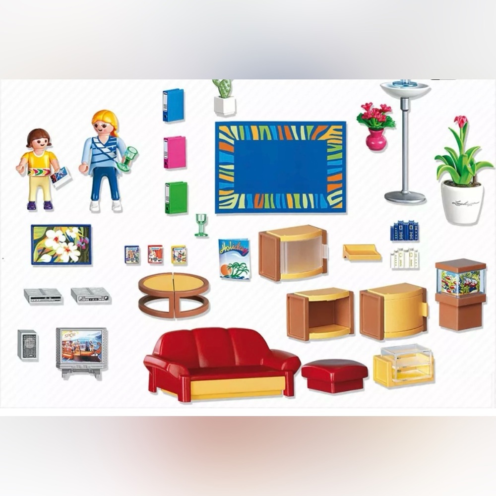 Playmobil 4282 Living Room Playset